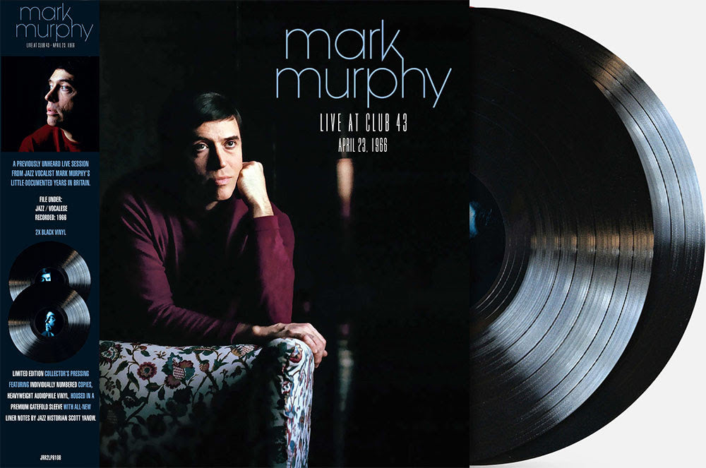 PRE-ORDER: Mark Murphy "Live At Club ’43, 1966 Manchester, UK" 2xLP (Indie Exclusive 180g Black Vinyl)