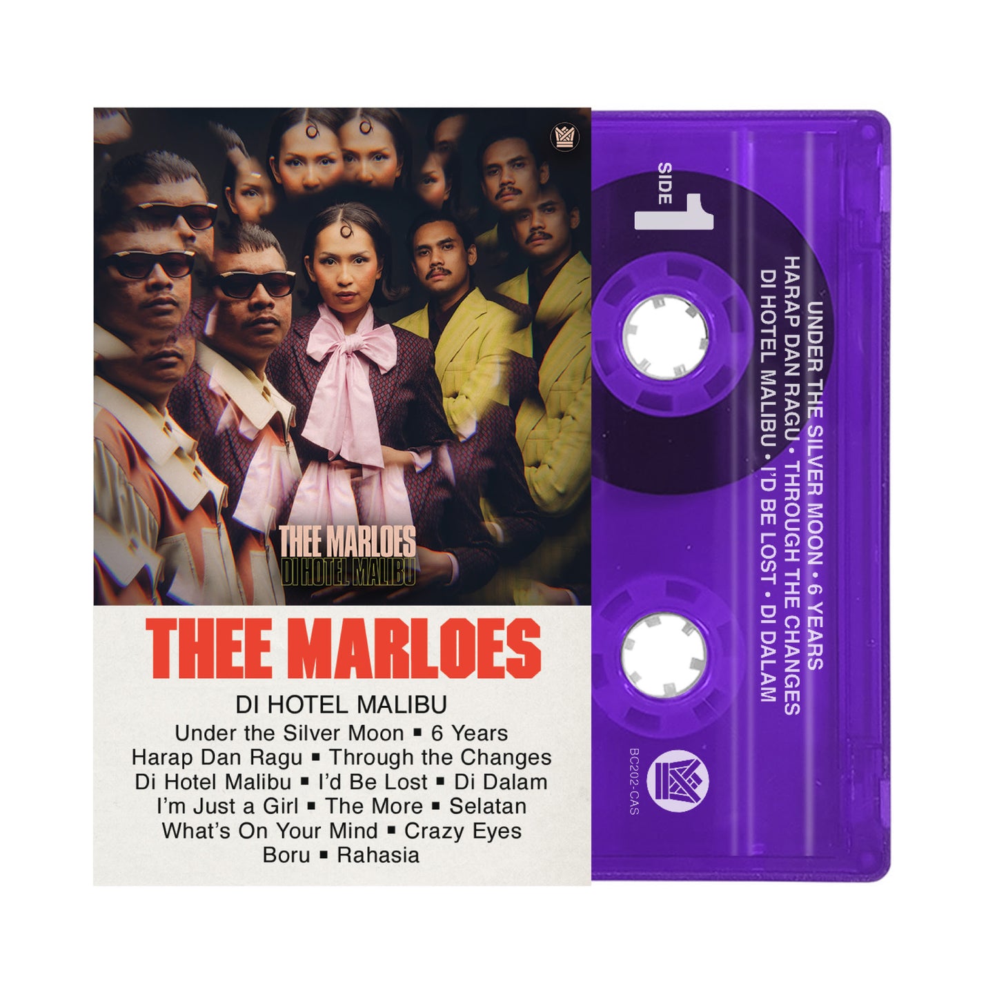 PRE-ORDER: Thee Marloes "Di Hotel Malibu" Cassette