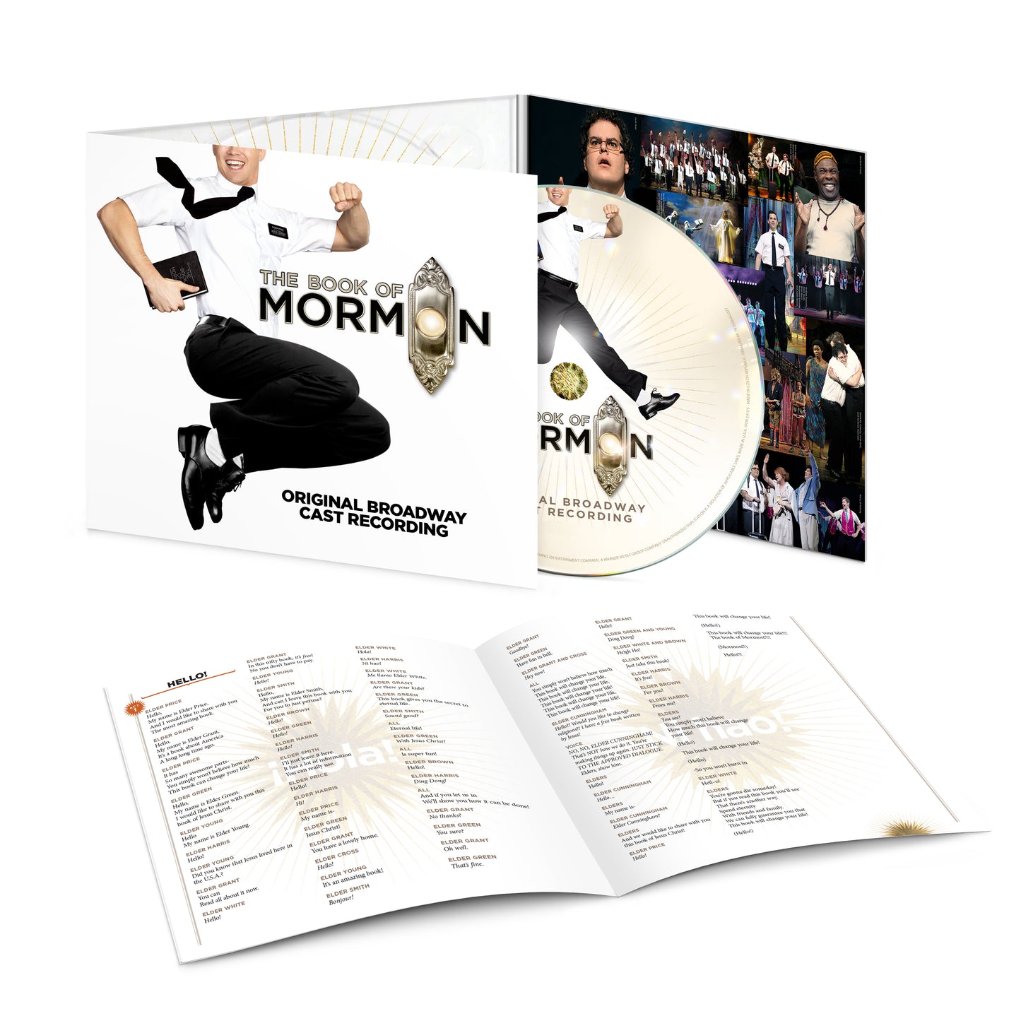 PRE-ORDER: Trey Parker, Robert Lopez & Matt Stone "The Book Of Mormon (Original Broadway Cast Recording)" CD