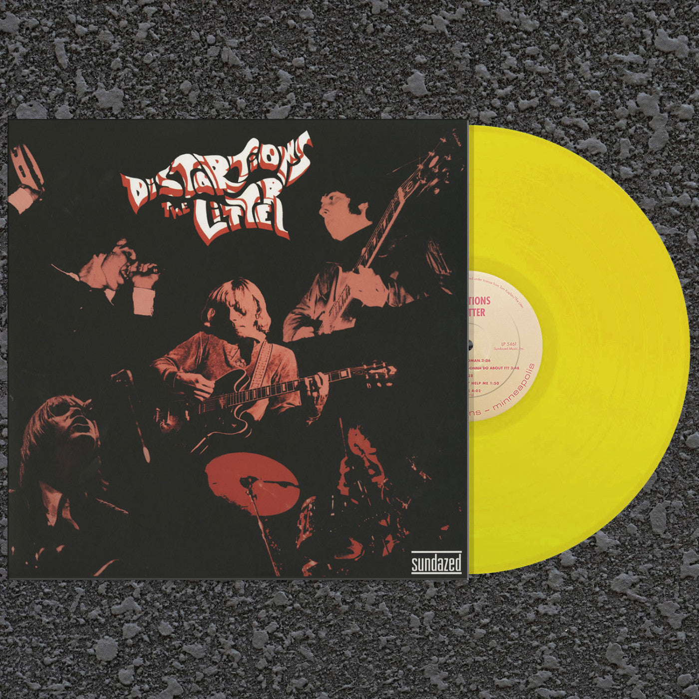 The Litter "Distortions" LP (Yellow Vinyl)