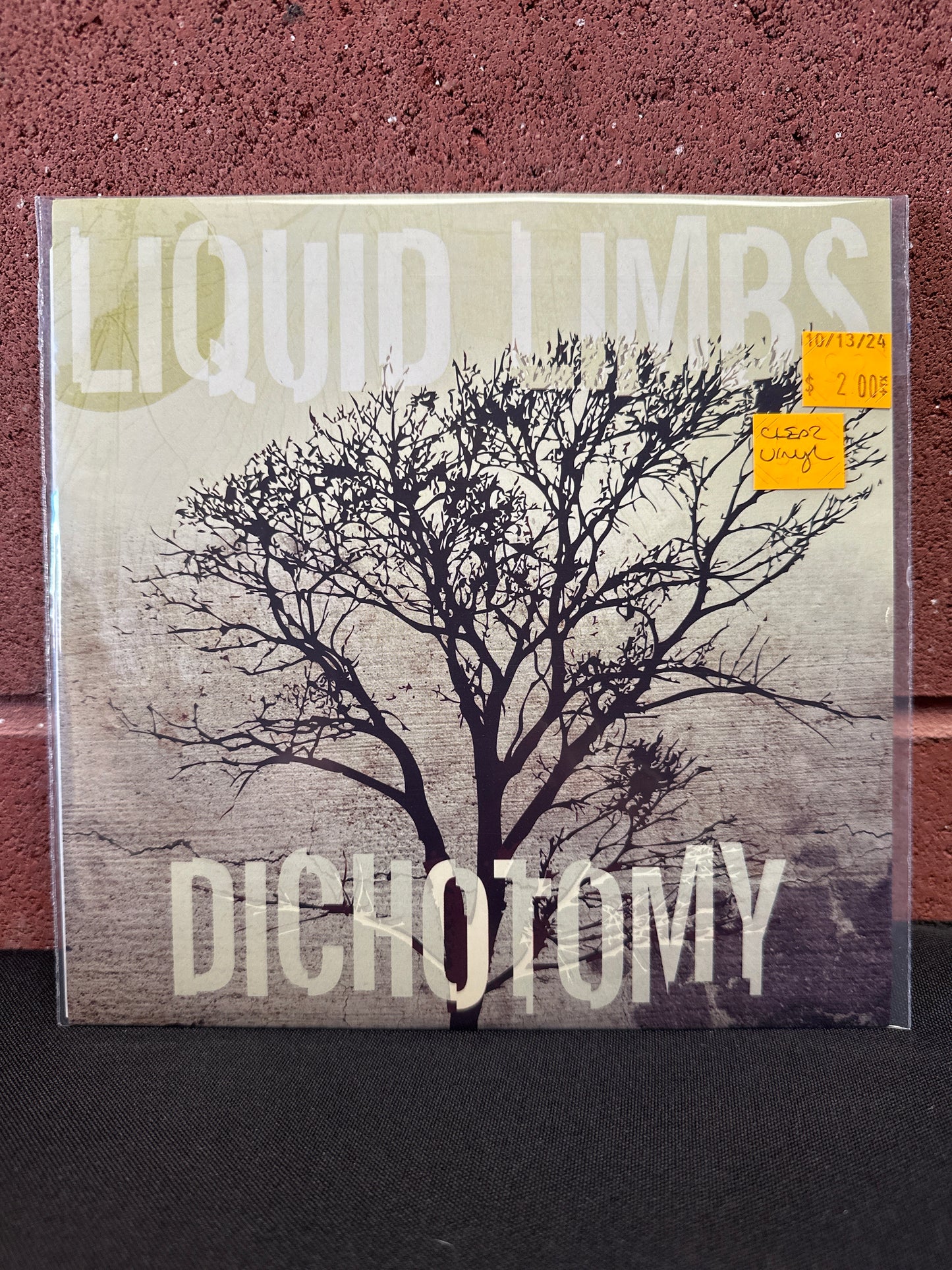 Used Vinyl:  Liquid Limbs ”Dichotomy” 7" (Clear Vinyl)