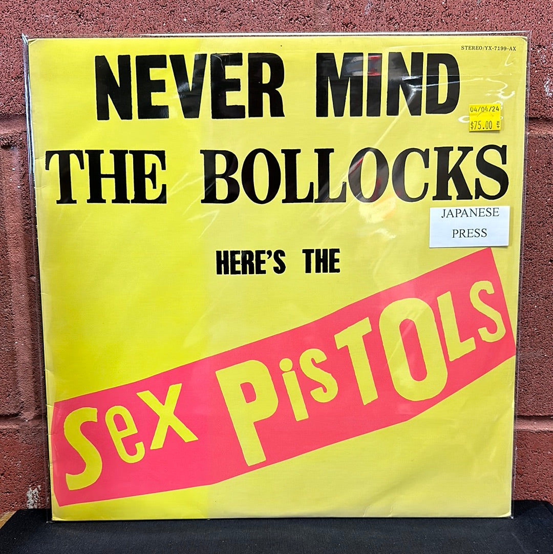 Used Vinyl:  Sex Pistols "Never Mind The Bollocks Here's The Sex Pistols" LP (Japanese Press)