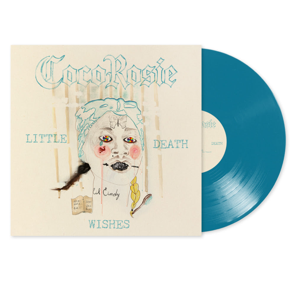 CocoRosie "Little Death Wishes" LP (Teardrop Aqua Vinyl)