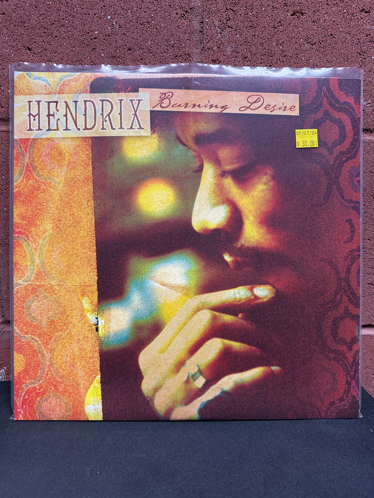 Used Vinyl:  Jimi Hendrix ”Burning Desire” 2xLP