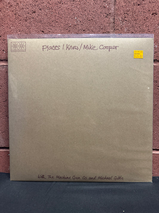 Used Vinyl:  Mike Cooper With The Machine Gun Co. And Michael Gibbs / The Machine Gun Co. With Mike Cooper ”Places I Know / The Machine Gun Co. With Mike Cooper” 2xLP