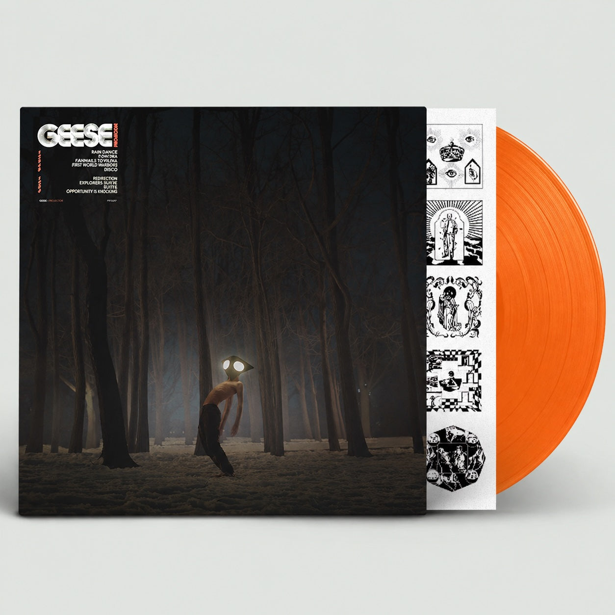PRE-ORDER: Geese "3D Country" LP (Indie Exclusive Opaque Orange Vinyl, 2026 Pressing)