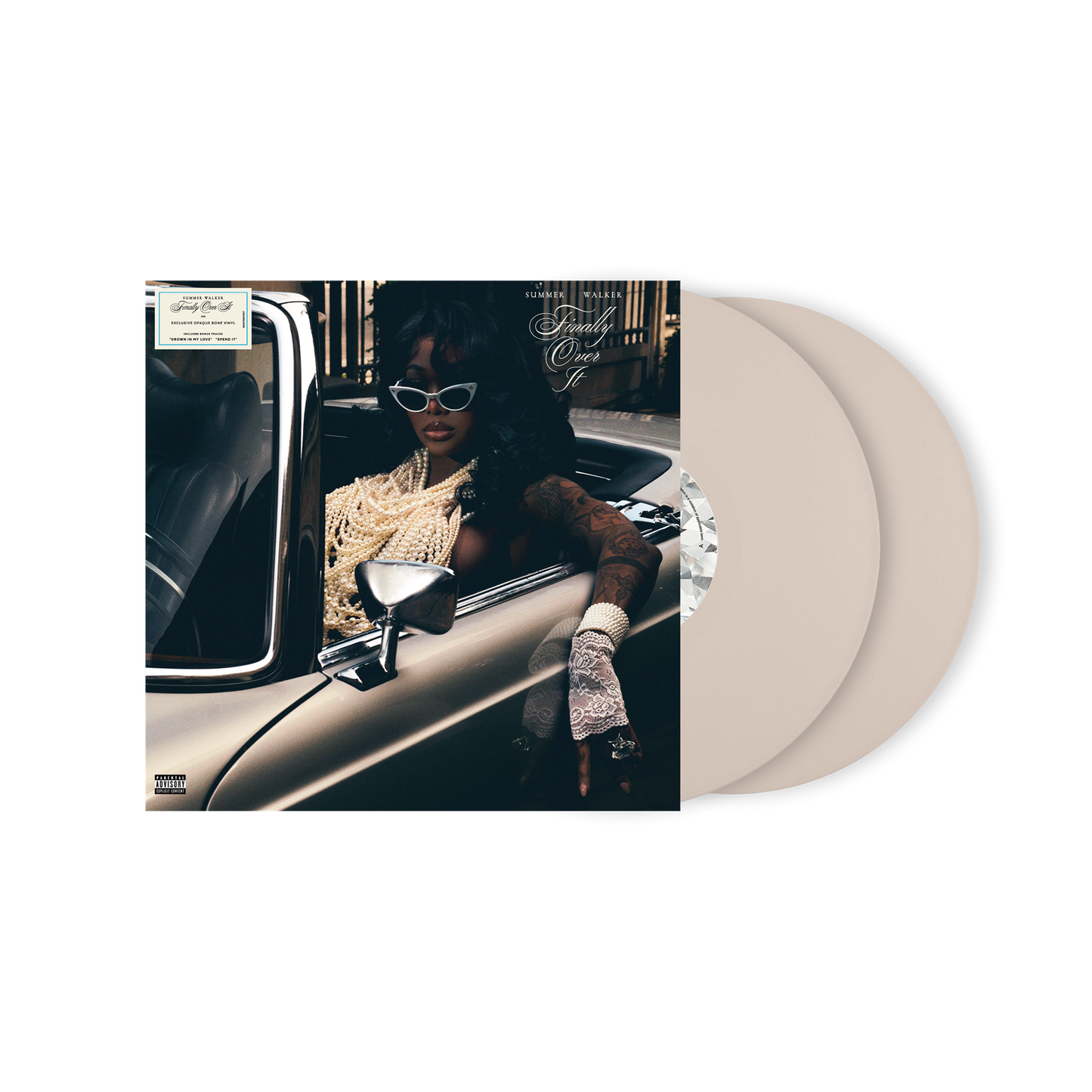Summer Walker "Finally Over It" 2xLP (Indie Exclusive Bone Vinyl, Alternate Cover)