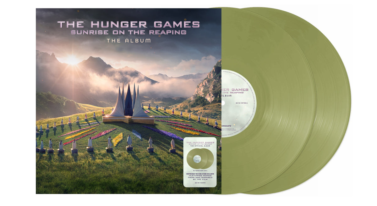 PRE-ORDER: V/A "The Hunger Games: Sunrise on the Reaping (The Album)" 2xLP (Indie Exclusive "Sage Mist" Green Vinyl)