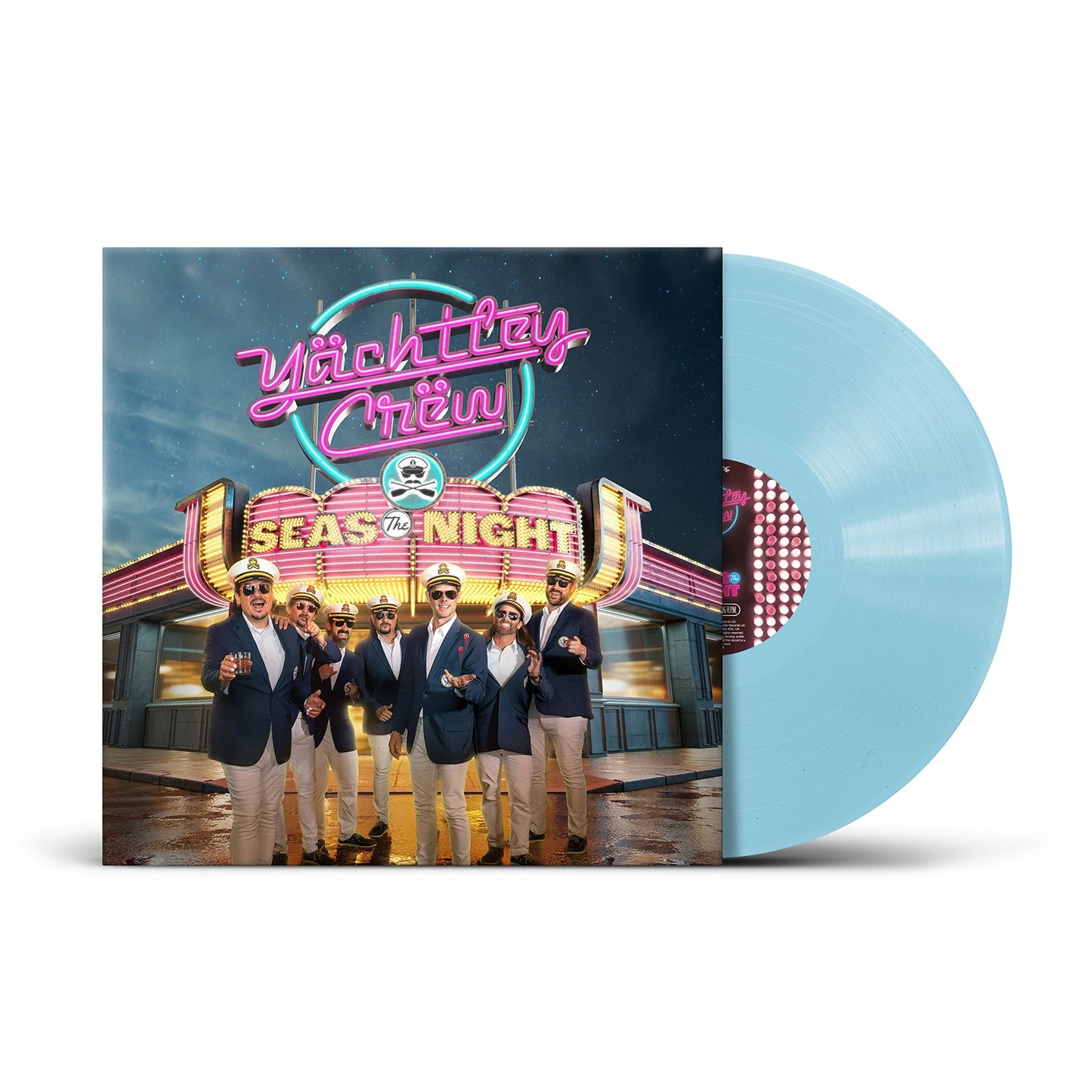 Yachtley Crew "Seas the Night" LP (Indie Exclusive Blue Vinyl)