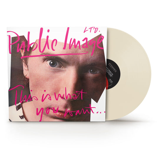 Public Image Ltd. "This is What You Want… This is What You Get (Elektra 75)" LP (Brick & Mortar Exclusive Cloudy Translucent Vinyl)
