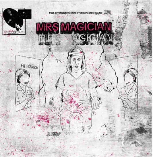 PRE-ORDER: Mrs. Magician "Spiritual Hangover" LP (Yellow/Red Marbled Swirl Vinyl)