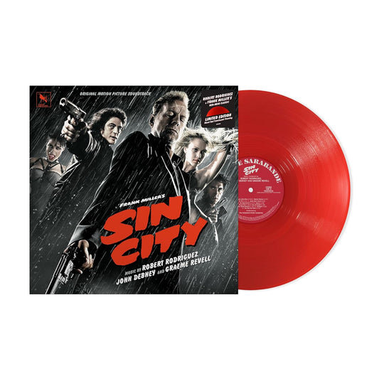 PRE-ORDER: V/A "Sin City (OST)" LP (Translucent Blood Red Vinyl)