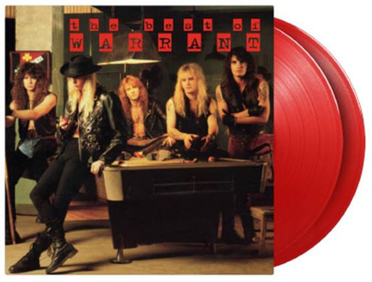 PRE-ORDER: Warrant  "Best Of Warrant" 2xLP (Limited 180 gram Red Vinyl)