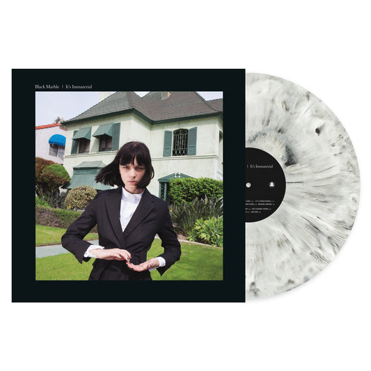 Black Marble "It's Immaterial (10th Anniversary Edition)" LP (Marbled Black & White Vinyl)