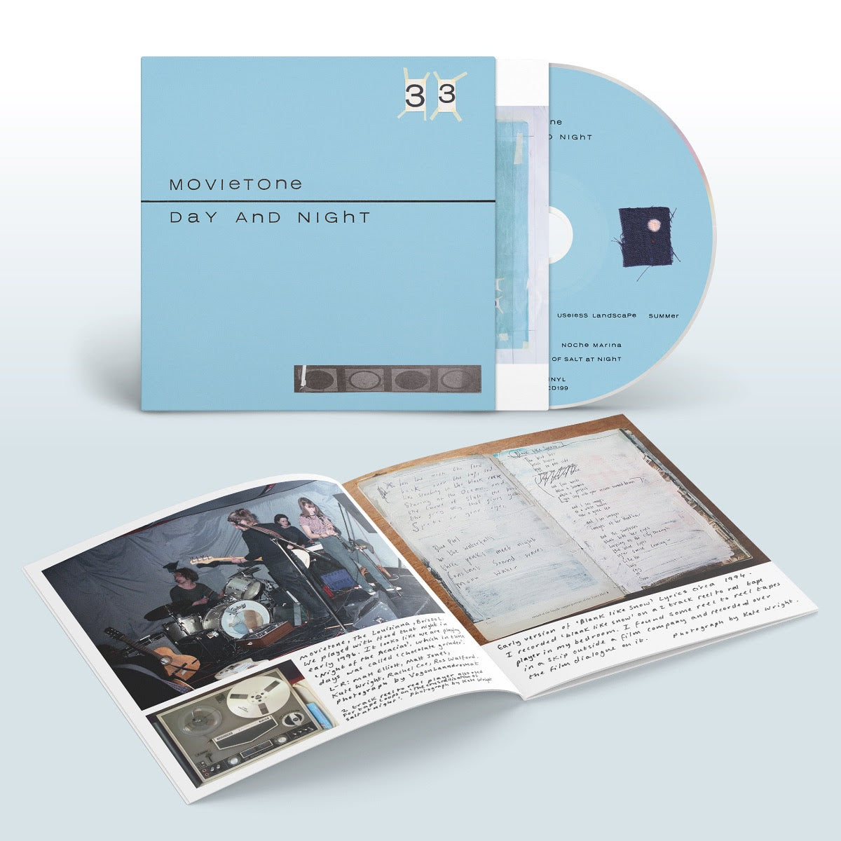 PRE-ORDER: Movietone "Day And Night" CD