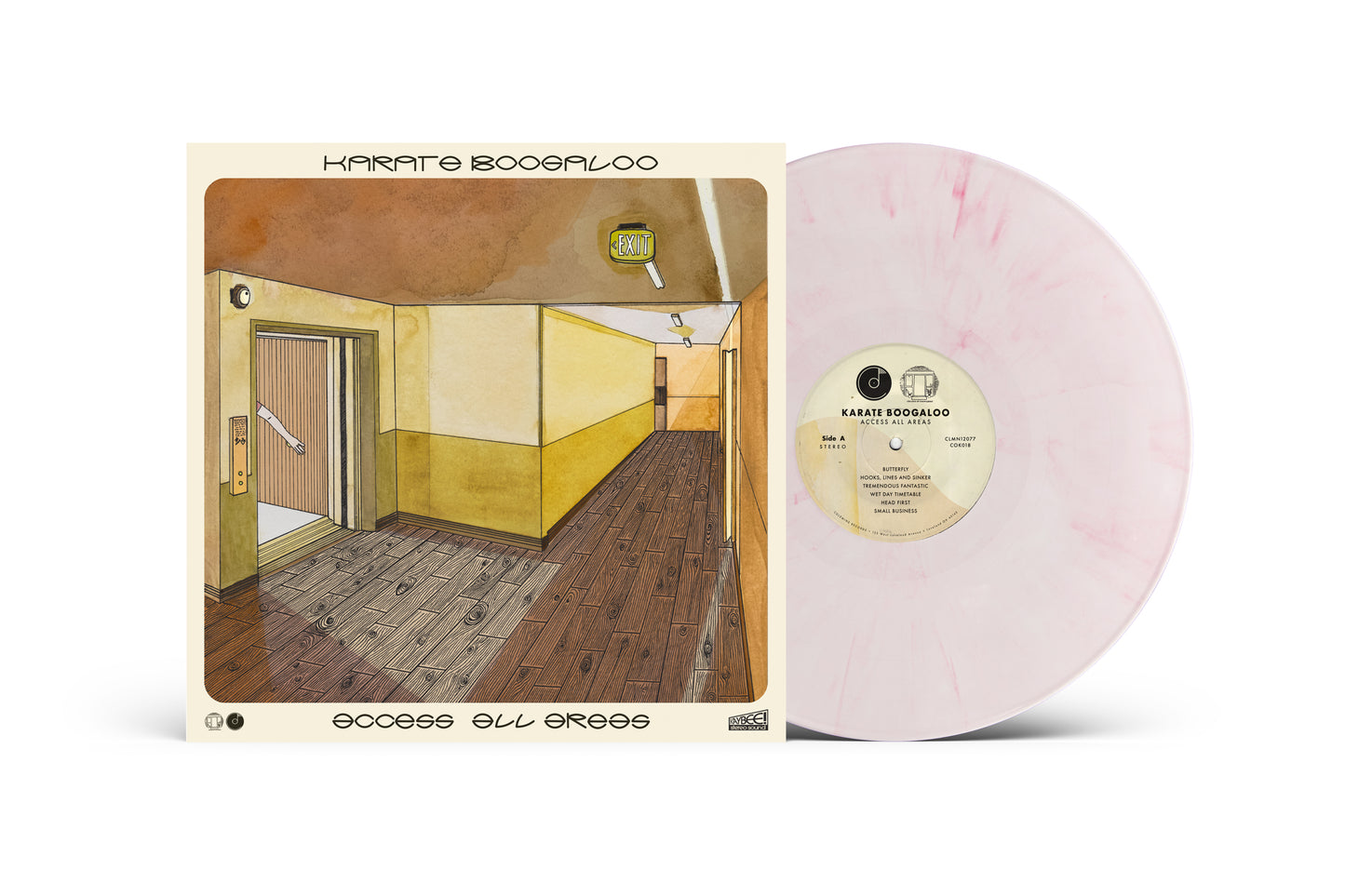 PRE-ORDER: Karate Boogaloo "Access All Areas" LP (Pastel Pink Vinyl)