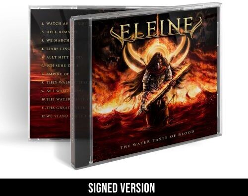PRE-ORDER: ELEINE "Water Taste Of Blood" CD (Signed)