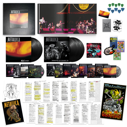 PRE-ORDER: Metallica "ReLoad (Remastered Deluxe Box Set)" 2xLP + 15xCD Box Set (180g Vinyl)