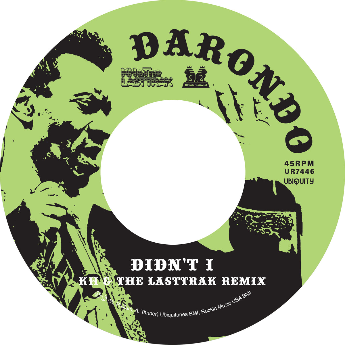 PRE-ORDER: Darondo "Didn't I (KH & The Lasttrak Remix)" 7"
