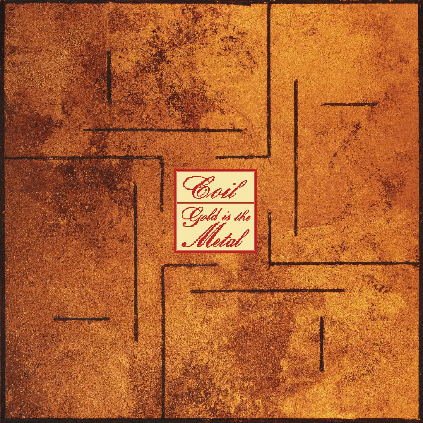 PRE-ORDER: Coil "Gold Is The Metal (With The Broadest Shoulders)" LP ("Strictly Limited" Edition)