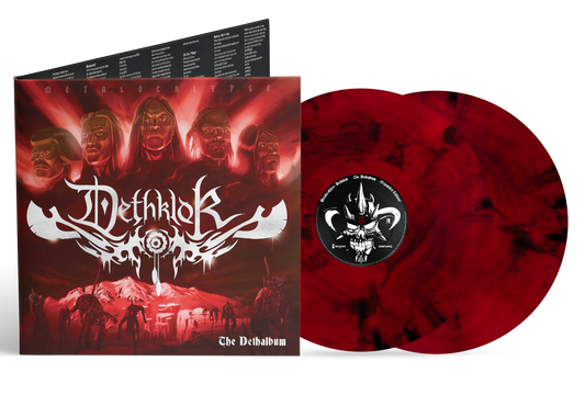 PRE-ORDER: Dethklok "The Dethalbum" LP (Apple Black Wave Vinyl)