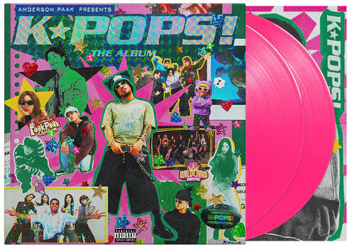 PRE-ORDER: Anderson Paak "K-Pops: The Album" 2xLP (Pink Vinyl, UK Import)