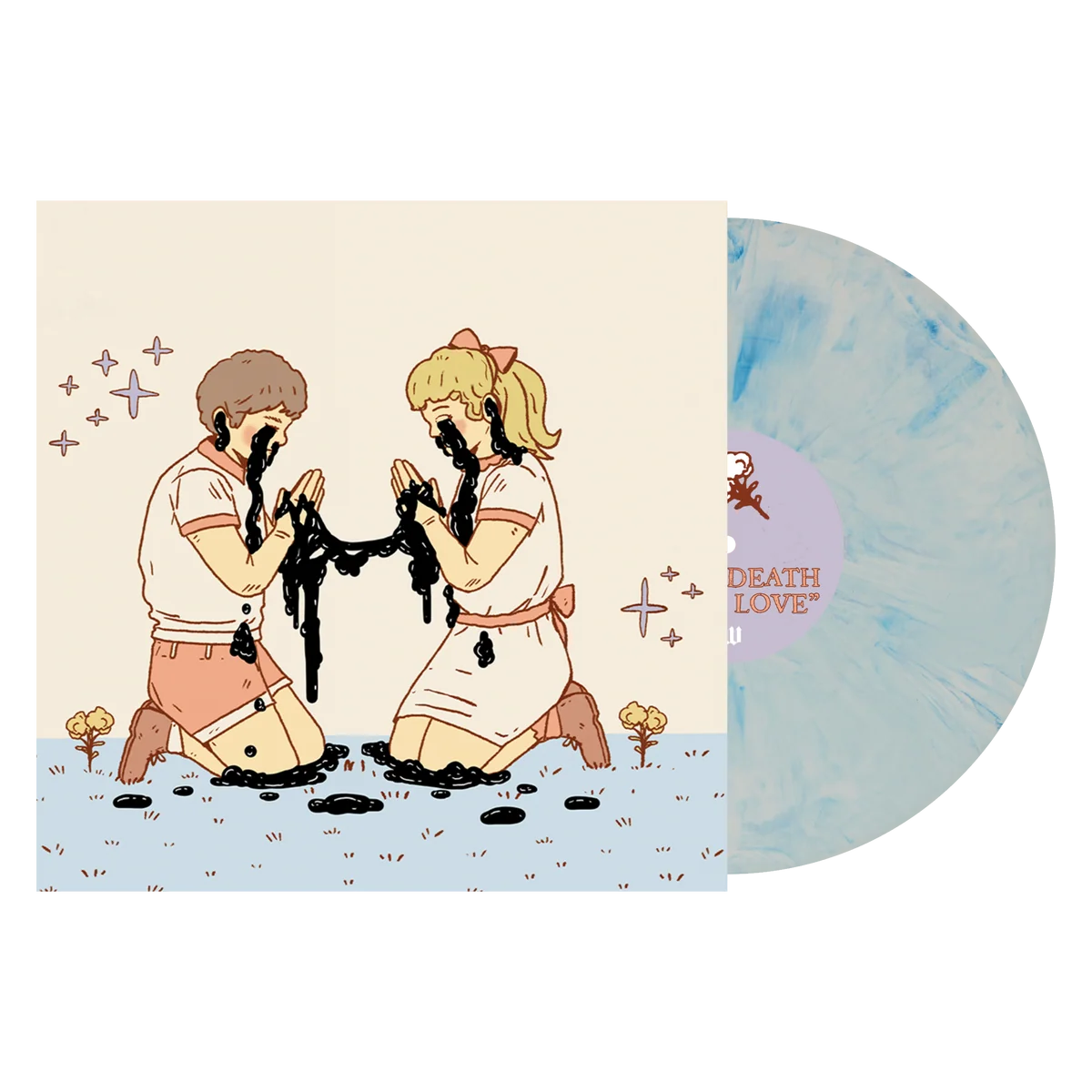 Greet Death "Die In Love" LP ("Iceberg" Color Vinyl)