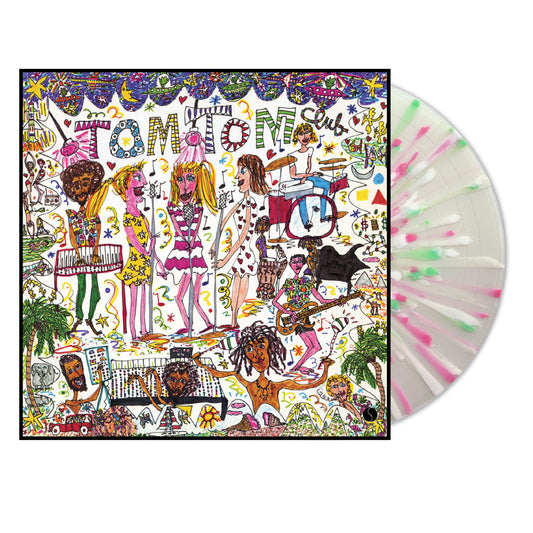 PRE-ORDER: Tom Tom Club "S/T (45th Anniversary Edition)" LP (Clear with Pink, White & Green Splatter Vinyl)