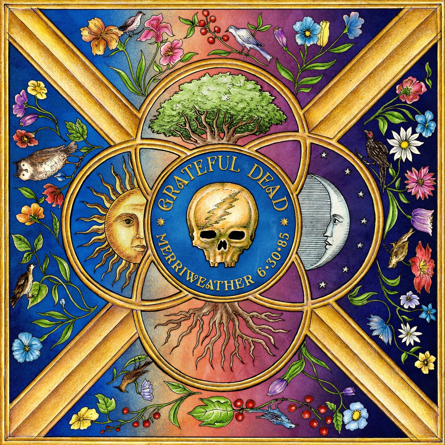 PRE-ORDER: Grateful Dead TITLE: Merriweather 6/30/85 (Live)" 4xLP