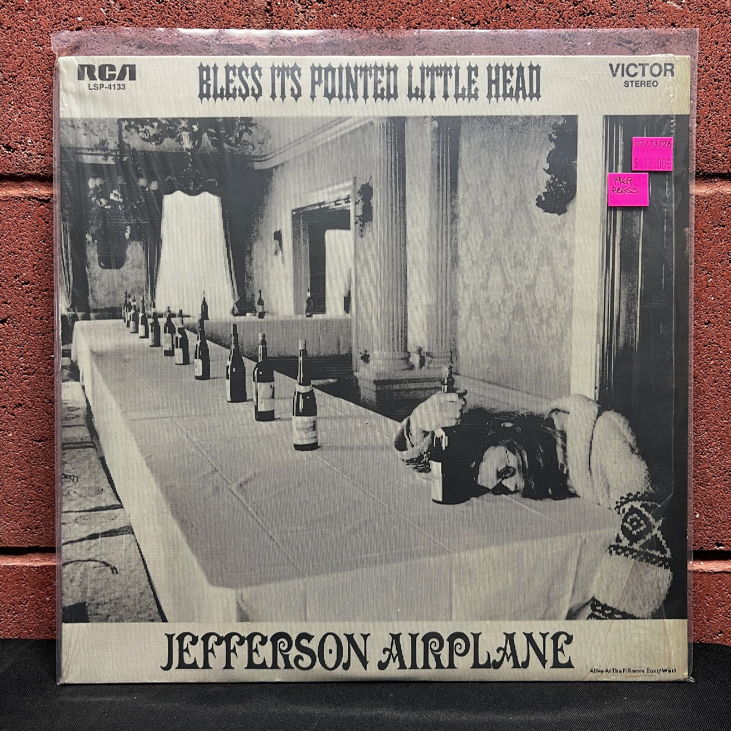 Used Vinyl: Jefferson Airplane "Bless Its Pointed Little Head" LP (1969 Press)