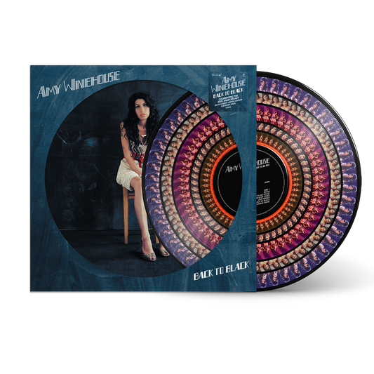 PRE-ORDER: Amy Winehouse "Back To Black (20th Anniversary)" LP (Indie Exclusive Zoetrope Disc)