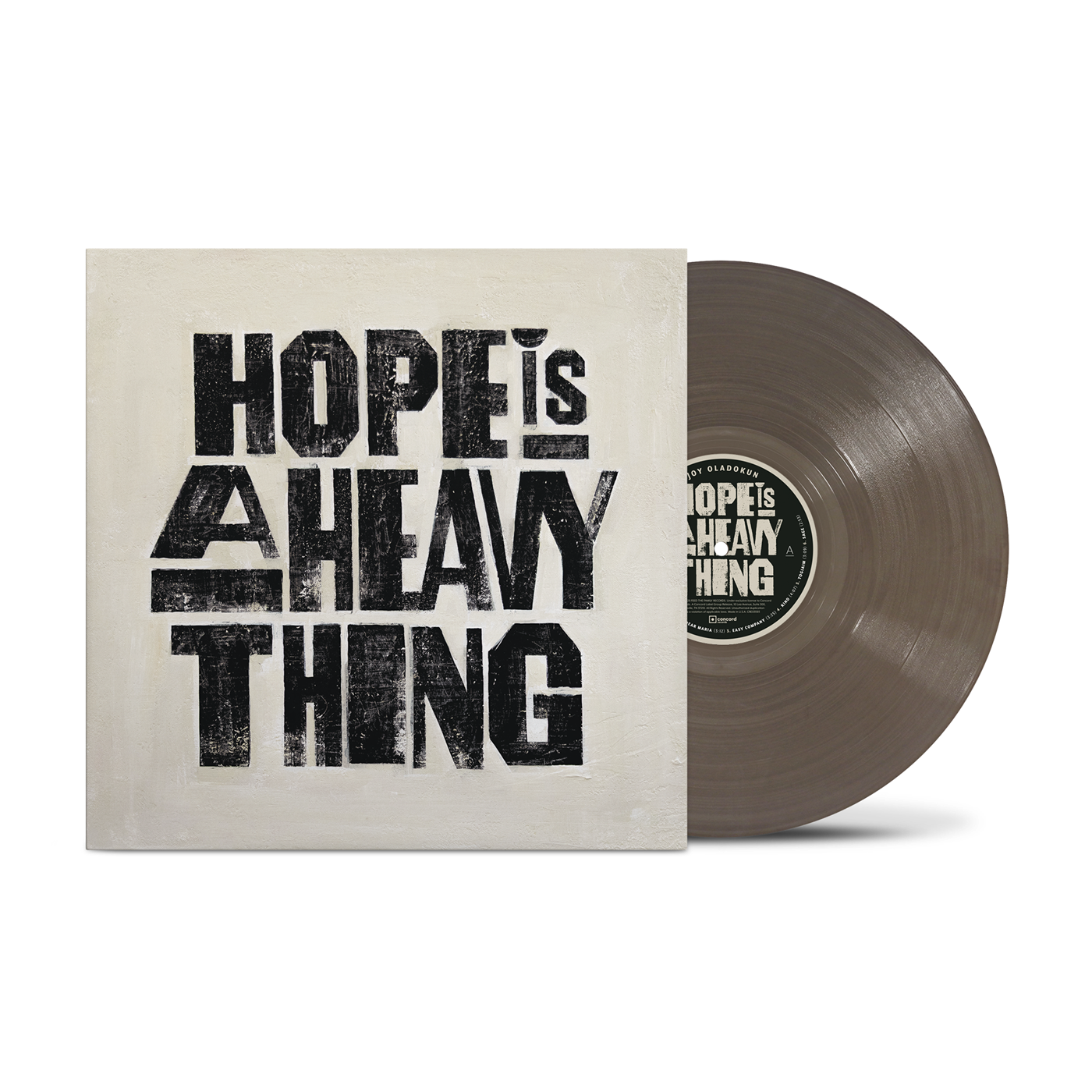 EMBARGO 7/24 PRE-ORDER: Joy Oladokun "Hope Is A Heavy Thing" LP (Transparent Black Ice Vinyl)
