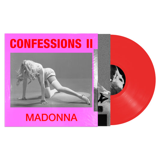 PRE-ORDER: Madonna "CONFESSIONS II" LP (Translucent Red Vinyl)