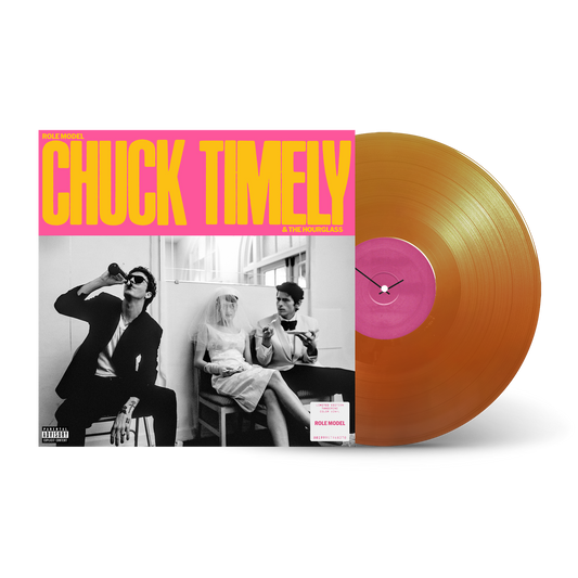 PRE-ORDER: ROLE MODEL "Chuck Timely & The Hourglass" LP (Indie Exclusive Tangerine Vinyl)
