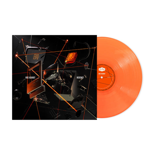 Rise Against "Ricochet" LP (Indie Exclusive Neon Orange Vinyl)