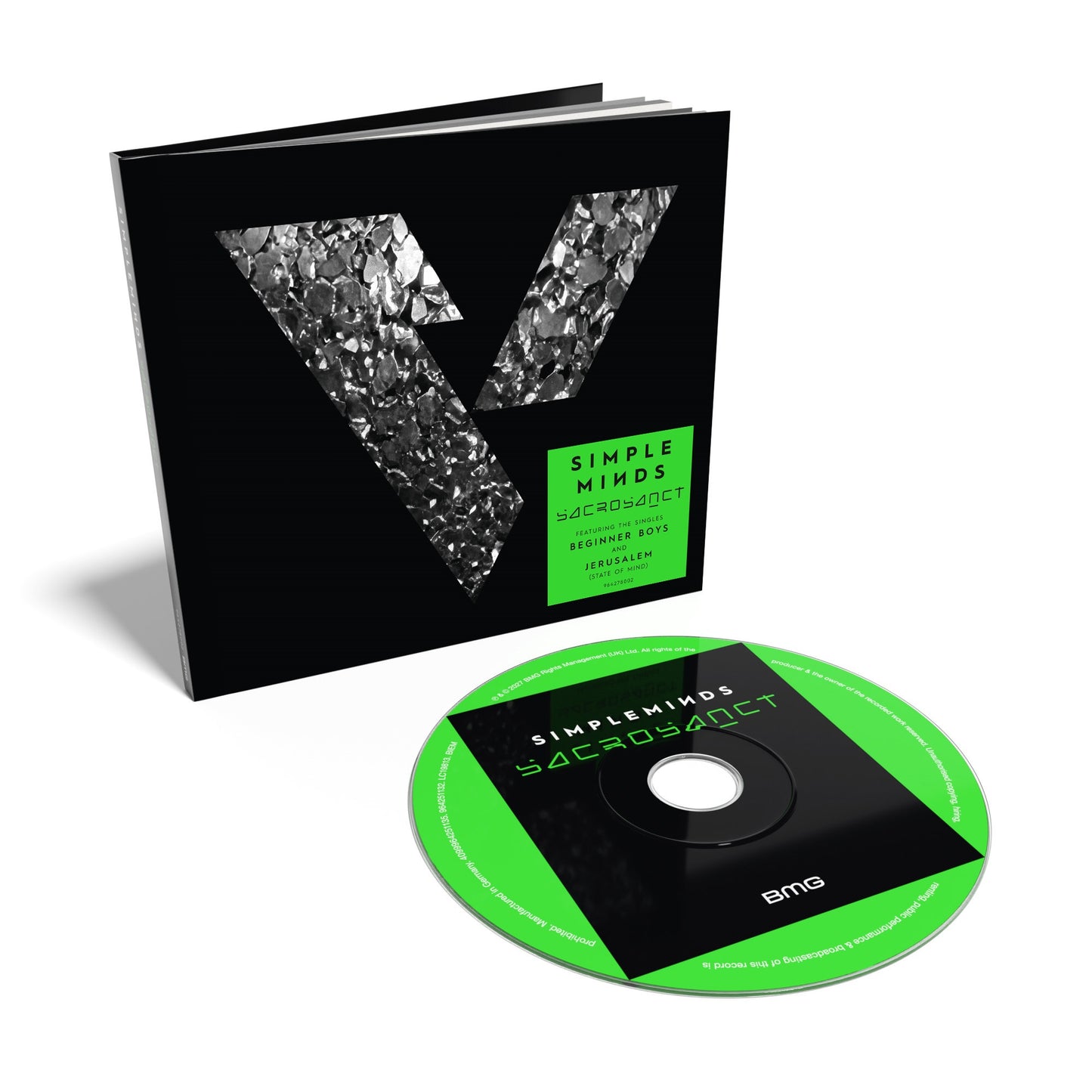 PRE-ORDER: Simple Minds "Sacrosanct" CD (Deluxe Media Book Edition)