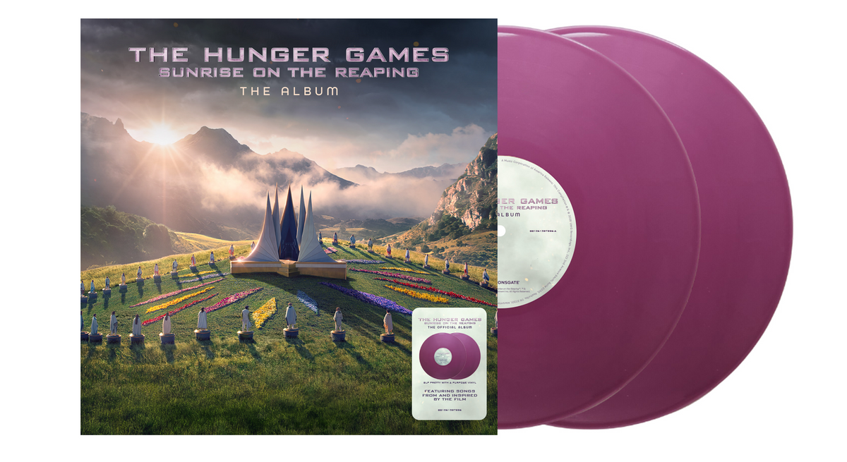 PRE-ORDER: V/A "The Hunger Games: Sunrise on the Reaping (The Album)" 2xLP (“Pretty with a Purpose” Color Vinyl)