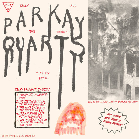 Parquet Courts "Tally All the Things You Broke" 12" EP