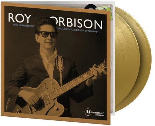 PRE-ORDER: Roy Orbison "Monument Singles Collelction 1960-1964" 2xLP (180g Gold Vinyl)