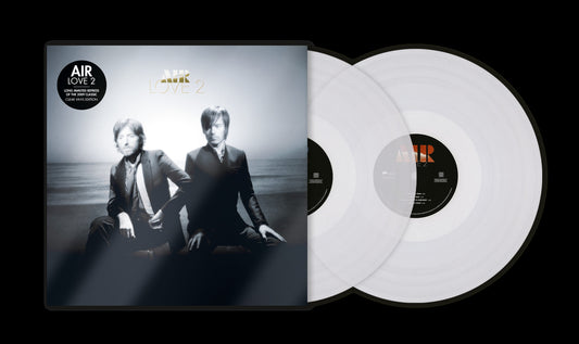 PRE-ORDER: Air "Love 2" 2xLP (Clear Vinyl)