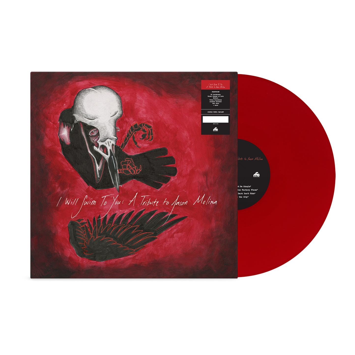 V/A "I Will Swim to You: A Tribute to Jason Molina" 2xLP (Comet Dust Red Vinyl)