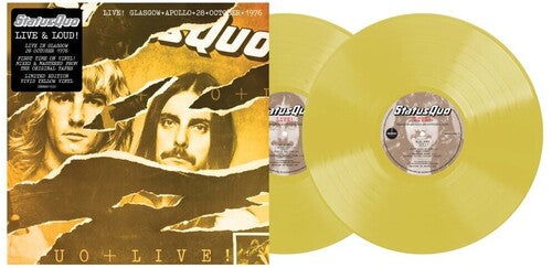 PRE-ORDER: Status Quo "28th October 1976 Live" 2xLP (Vivid Yellow Vinyl, Import)