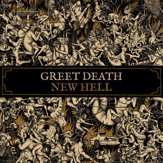 Greet Death "New Hell" LP (Gold Vinyl)