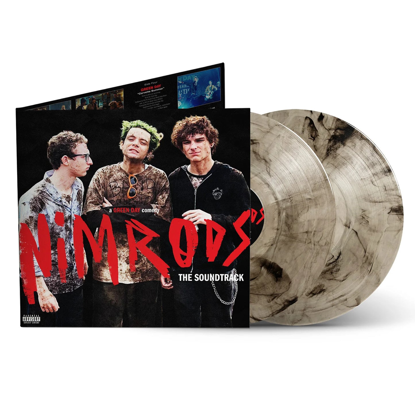PRE-ORDER: Green Day "Nimrods Original Soundtrack" 2xLP (Indie Exclusive "Woodstock Mud" Color Vinyl)