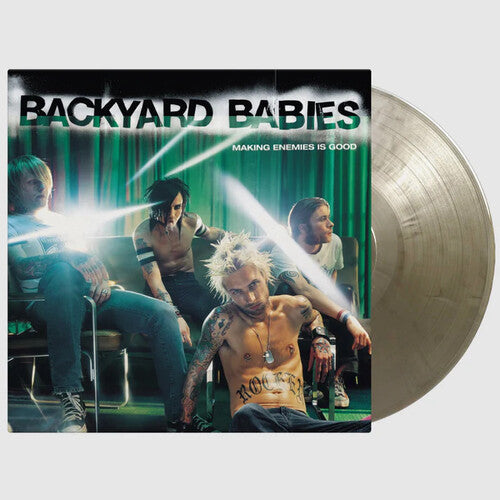 Backyard Babies "Making Enemies Is Good " LP (180g Silver/Black Vinyl, Import)