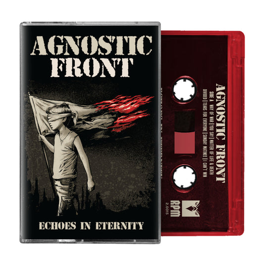 Agnostic Front "Echoes of Eternity" Cassette (Transparent Red Body)