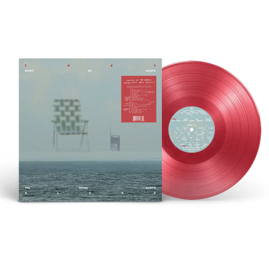 PRE-ORDER: They Might Be Giants "The Spine Surfs Alone: Rarities 1998-2005" LP (Translucent Red Vinyl)