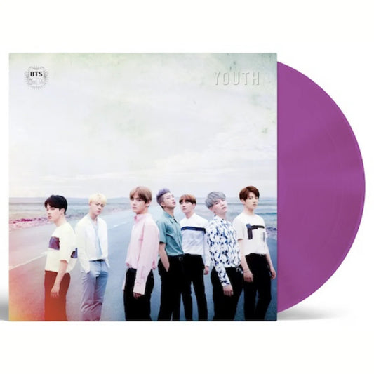PRE-ORDER: BTS "Youth" 2xLP (Clear Purple Vinyl)