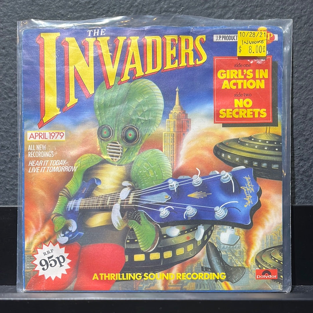 USED VINYL: The Invaders “Girl's In Action” 7"