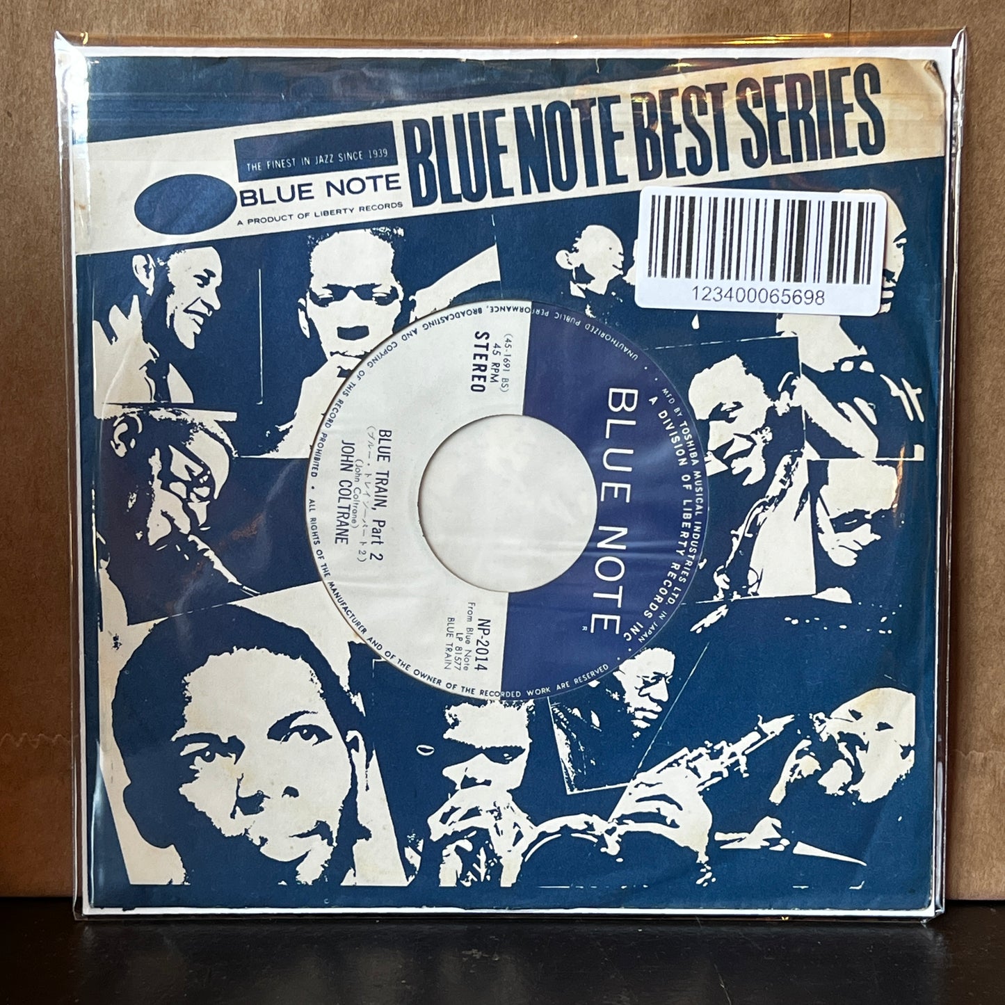 Used Vinyl: John Coltrane "Blue Train" 7" (1968 Japanese Issue)